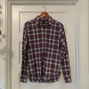 Gap Plaid L/S Shirt Sz. S
